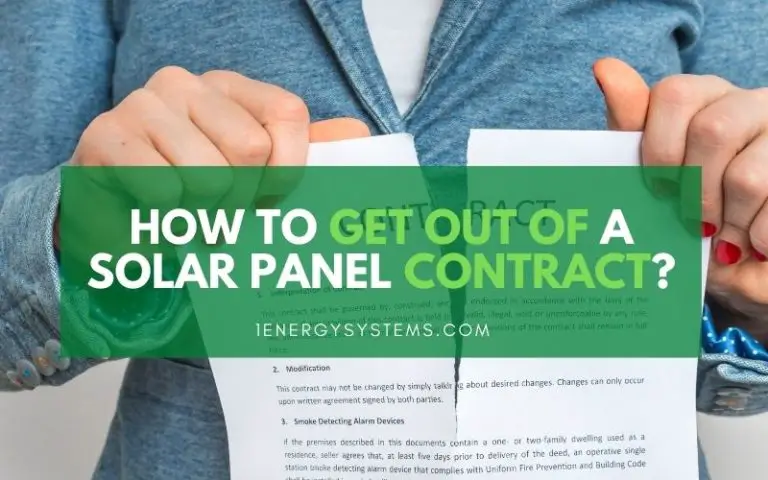 how-to-get-out-of-a-solar-panel-contract