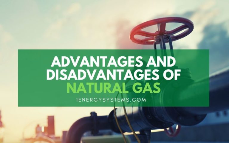 Advantages And Disadvantages Of Natural Gas