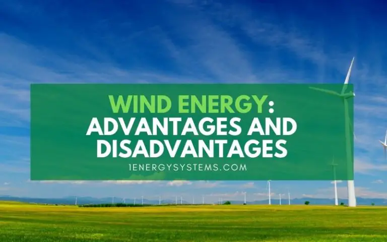 1 disadvantage of wind energy